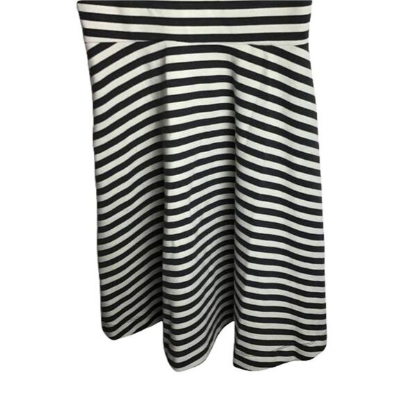 American Eagle Dress Womens 2 Blue Mini Striped Open Back Sleeveless Stretch - Picture 6 of 7